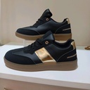 Black & Gold Sneakers