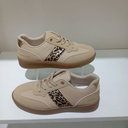 Leopard Stripped Brown Sneaker