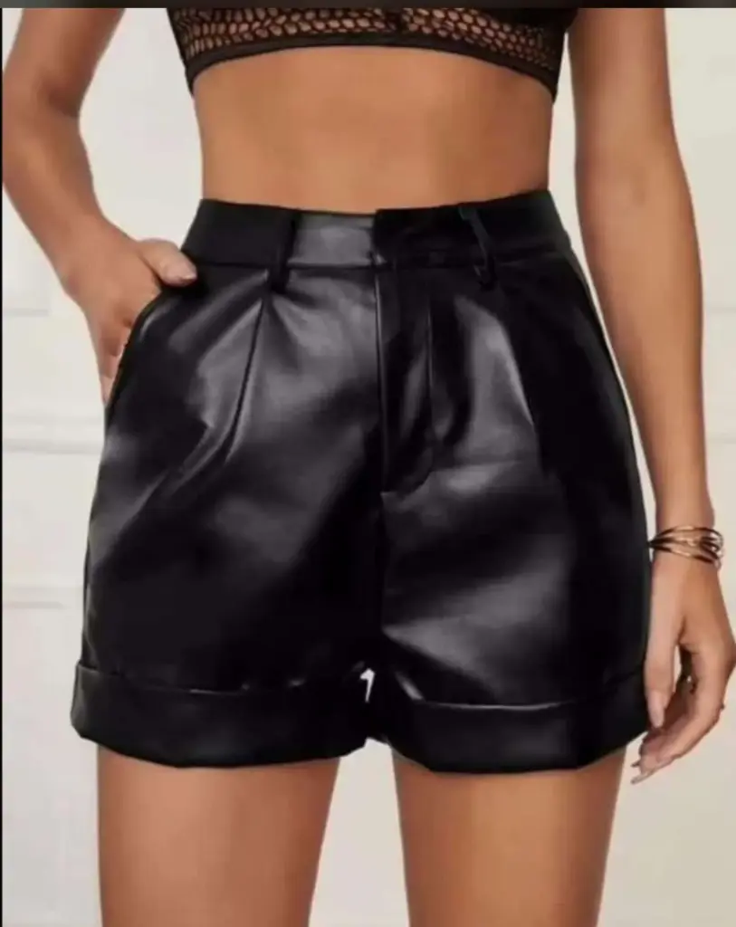 Leather Shorts